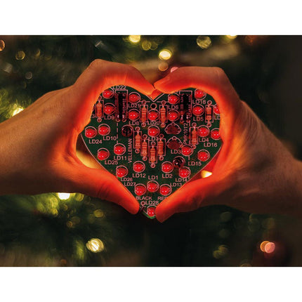 Whadda Flashing LED Sweethearts - Elektor