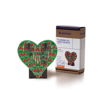 Whadda Flashing LED Sweethearts - Elektor